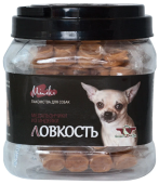 Грин Кьюзин Лакомство для собак Miniki Ловкость, сушеные медальоны из индейки для мини пород, 360 г