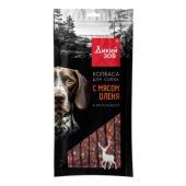 TiTBiT Дикий зов Лакомство для собак Колбаса с мясом оленя и брусникой 85г  27738 
