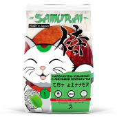 Самурай наполнитель 7л бумажный с листьями зеленого чая