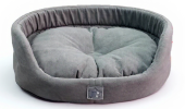 Дружок Лежанка овальная с подушкой малая 33/3 43х36х17