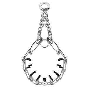  Ошейник-цепь строгий с пластиковыми колпачками, 4,0*600мм, Triol