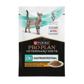 Purina Veterinary Diet Влажный корм для кошек Gastrointestinal EN при расстройствах пищеварения, с курицей, 85 г
