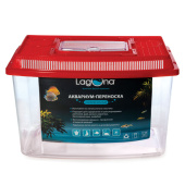 Laguna AQUA Контейнер-переноска для рыб и рептилий "Атолл" L, цвет в ассортименте, 30*19,5*20 см