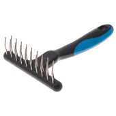 DeLIGHT Грабли двухрядные особопрочные широкие супердлинный зуб