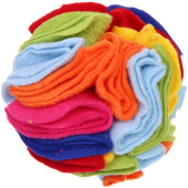  Мяч нюхательный интерактивный для дрессуры и антистресса "Мой Бро", d-10см