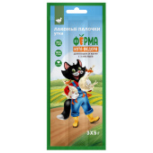 Мнямс Лакомство Ферма кота Федора лакомые палочки для кошек и котят из утки 3 х 5 г 