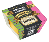 ZOORING Нежное рагу в желе по-фламандски Курица и Лосось, 75 г