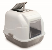 IMAC Туалет EASY CAT для кошек закрытый,бежевый, 50*40*40 см