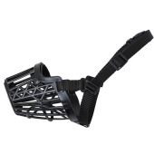 Gamma Намордник с нейлоновым ремешком пластиковый "Пират" L, 70*70*270мм