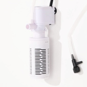 JINGYE Фильтр внутренний JY-401F, 400 л/ч, до 140л, 4 Вт, белый