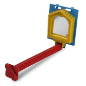 Бриллиант Жердочка для птиц с зеркалом