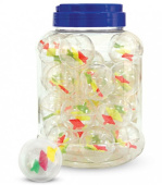 Triol Игрушка-погремушка для кошек, мяч прозрачный