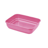 IMAC Туалет FELIX для кошек, розовый, 49,5*39*12 см