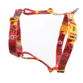 Triol СОЮЗМУЛЬТФИЛЬМ Шлейка анатомическая нейлоновая "Большой секрет" М, красно-желтая, 20*500-700 мм