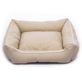 Dog Gone Smart Нано лежанка Lounger Bed M, бежевый, 66*61 см