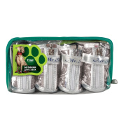 Triol Ботинки для собак "Лапки" XS, серебряные, 40*30*40мм (уп.4шт.)