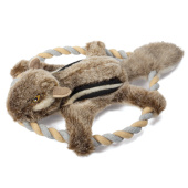 Triol Игрушка для собак мягкая "Белка-летяга", 300 мм