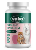 ВАКА Пивные дрожжи Здоровые суставы с серой, 80 таблеток