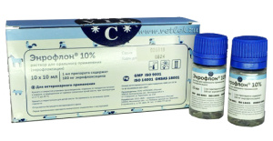 ВИК — здоровье животных ООО Энрофлон орал10%, 10 мл