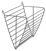 Россия Держатель для сена металлический, 17 х 14 х 16 см