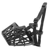 Gamma Намордник с нейлоновым ремешком пластиковый "Пират" M, 60*60*250мм