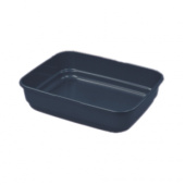 IMAC Туалет FELIX для кошек, черный, 49,5*39*12 см