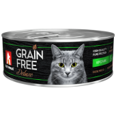 Зоогурман Grain Free, консервы для кошек, Кролик, 100 г