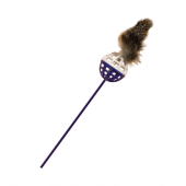 Зооник Дразнилка для кошек с мехом, 37 см