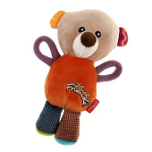 GiGwi Игрушка для собак Мишка с пищалкой 16 см, серия PLUSH FRIENDZ
