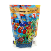 Золото морей Мраморная крошка перламутровая голубая 5-10 мм, 1 кг, ПС-804