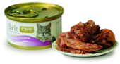 Brit Care Tuna & Salmon Консервы суперпремиум класса для кошек Тунец и лосось, 80 г