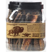 Грин Кьюзин Лакомство для собак РУБЕЦ ГОВЯЖИЙ 6", банка, 25шт, 750 г