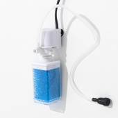 JINGYE Фильтр внутренний JY-6000F, 400 л/ч, до 100л, 4 Вт, белый