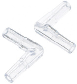 BARBUS Уголок для трубки ф-4 мм,2шт