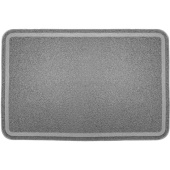 Triol Коврик для кошачьего туалета прямоугольный, серый, 40*30 см