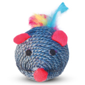 Triol Игрушка Мяч-мышь для кошек, когтеточка, d=6,5 см