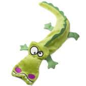 GiGwi Игрушка для собак Крокодил с 4-мя пищалками, 38 см