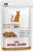 Royal Canin Senior Consult Stage 1, пауч, для стерилизованных и кастрированных, кошек и котов, не имеющих видимые признаки старения, старше 7 лет, 100 г