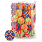 Triol Игрушка для кошек Мяч полосатый