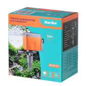 Naribo Помпа-циркулятор 15Вт, 800л/ч, до 150л, h.max 1 метр, черно-оранжевый