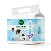 Triol Подстилки впитывающие с угольным фильтром на липучках, 60х60 см, 12 шт.