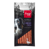 TiTBiT Дикий зов Лакомство для собак Колбаса с мясом гуся и брусникой 85г 27776 