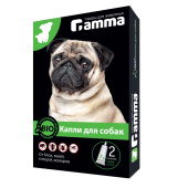 Gamma Капли БИО для собак от внешних паразитов, 2 пипетки по 1 мл