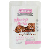 Chammy Premium Влажный корм для котят, цыпленок и телятина, 85 г