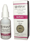 Цамакс Ципам комплексный препарат для борьбы с паразитами, наружно, 20 мл