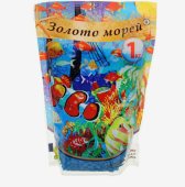 Золото морей Мраморная крошка перламутровая голубая 2-5 мм, 1 кг, ПС-704