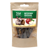 Triol Standart Лакомство веточки яблони для грызунов, 40 г