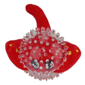 Догман Игрушка для собак мяч пищащий Скат 6,5 см.