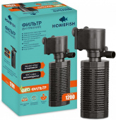 Homefish 1200 Фильтр внутренний для аквариума до 150л, 800л/ч 13,0 Вт