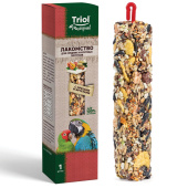 Triol Original Лакомство для средних и крупных попугаев, с орехами и фруктами, 110 г
